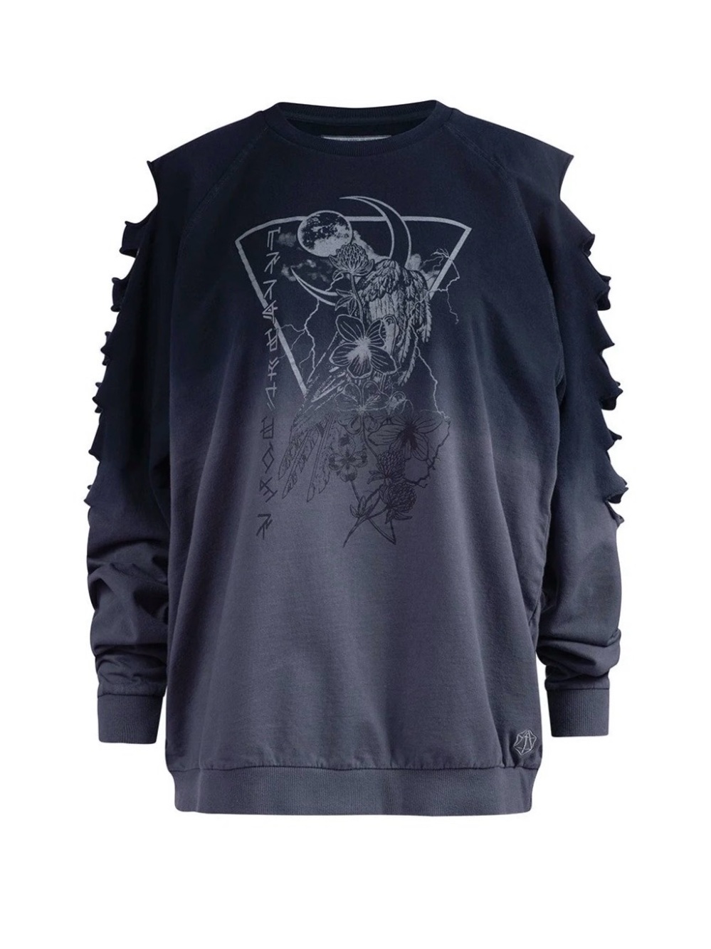 Critical Role Beauty of Exandria Yasha Nydoorin Slash Sleeve Sweatshirt Size M